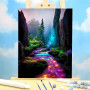 Paint by Numbers Fantasy - Fairy Spring Valley