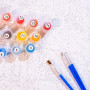 Paint by Numbers Fairy Tale "Rainbow Crystal Waterfall" - Magic Painting Kit to Make