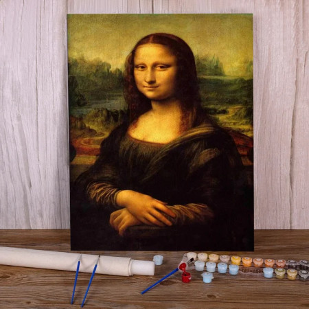 Paint by Number - Mysterious Mona Lisa - Numbered Painting