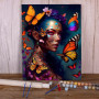 Paint by Number Butterfly Nymph | Fairy Tale Numbered Painting