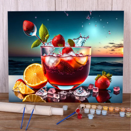Paint by Numbers Divine Sangria Fruity Freshness Bewitching