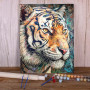 Paint by Numbers Tiger Pop Art Portrait Expressive Majesty Wild