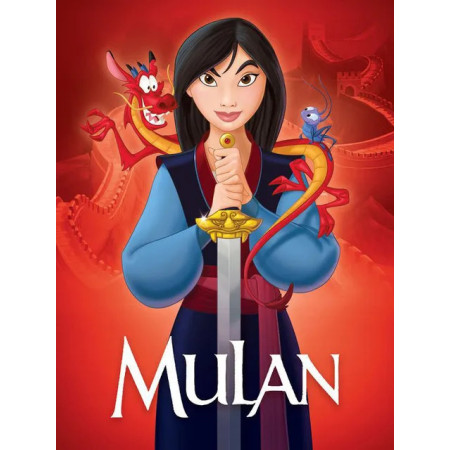 Disney Paint by Numbers - Mulan the Fearless Legendary Warrior