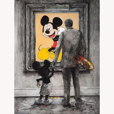 Disney Mickey Mouse Paint by Number - The Immortal Inspirer