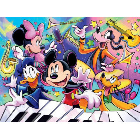 Mickey and Co Diamond Painting on Giant Piano - Disney Creative Leisure