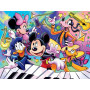 Mickey and Co Diamond Painting on Giant Piano - Disney Creative Leisure