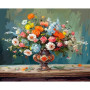 Paint by Number Majestic Bouquet - Enchanting Floral Painting
