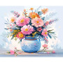 Paint by Numbers Bright Bouquet - Joyful Floral Painting