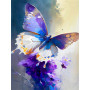 Paint by Numbers Kit "Majestic Butterfly" - Numbered Canvas Painting