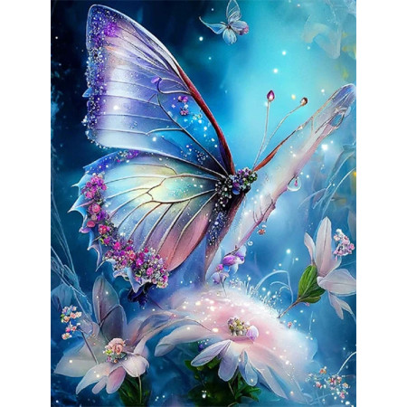 Paint by Numbers Kit "Celestial Butterfly" - Fairytale Numbered Picture
