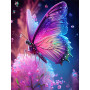 Paint by Number Kit "Iridescent Butterfly" - Fairy Tale Painting by Numbers