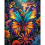 Paint by Number Kit "Kaleidoscope Butterfly" - Fairy Tale Painting by Numbers