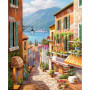 Painting by Numbers "Picturesque Lane by the Lake"