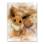 Pokemon Paint by Numbers - Eevee Cuddly
