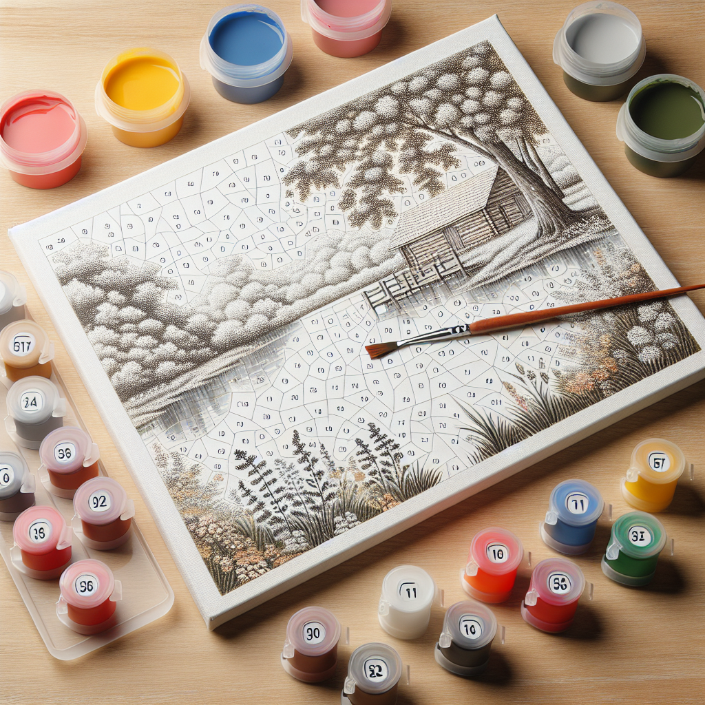 Painting by numbers: a creative hobby accessible to all