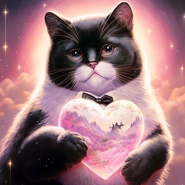 Cupido Cat Paint by Numbers