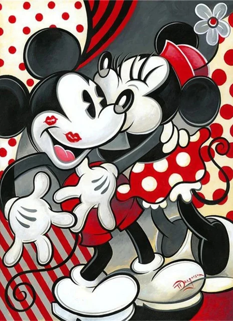 Disney Mickey & Minnie Paint by Numbers - Eternal Love