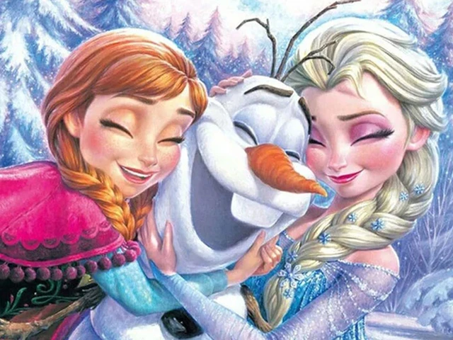Disney Frozen Paint by Numbers - Unbreakable Brotherly Bond