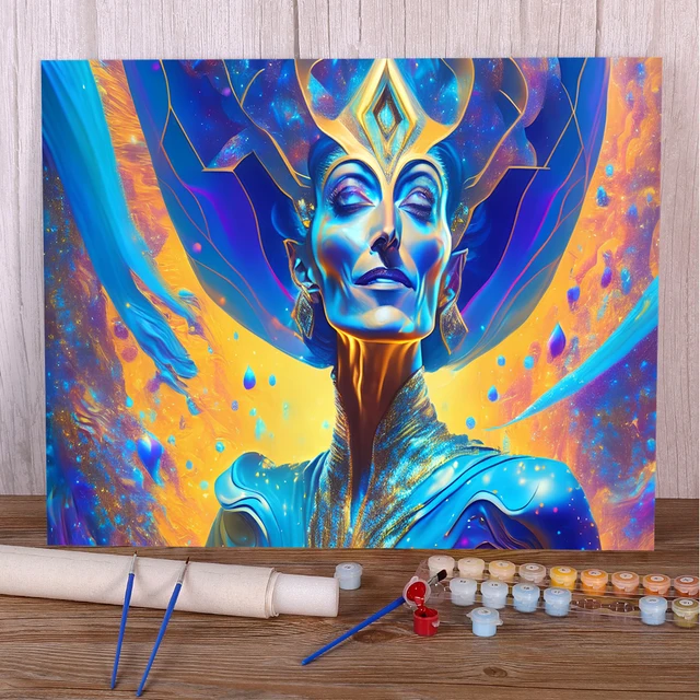 Paint by Number - Celestial Goddess of Infinity