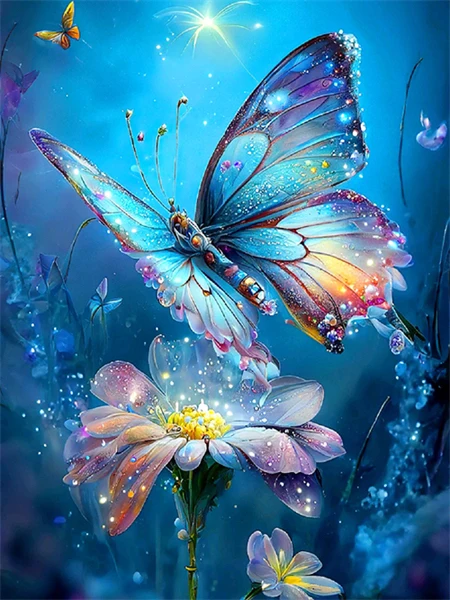 Fairy Butterfly Paint by Number Table
