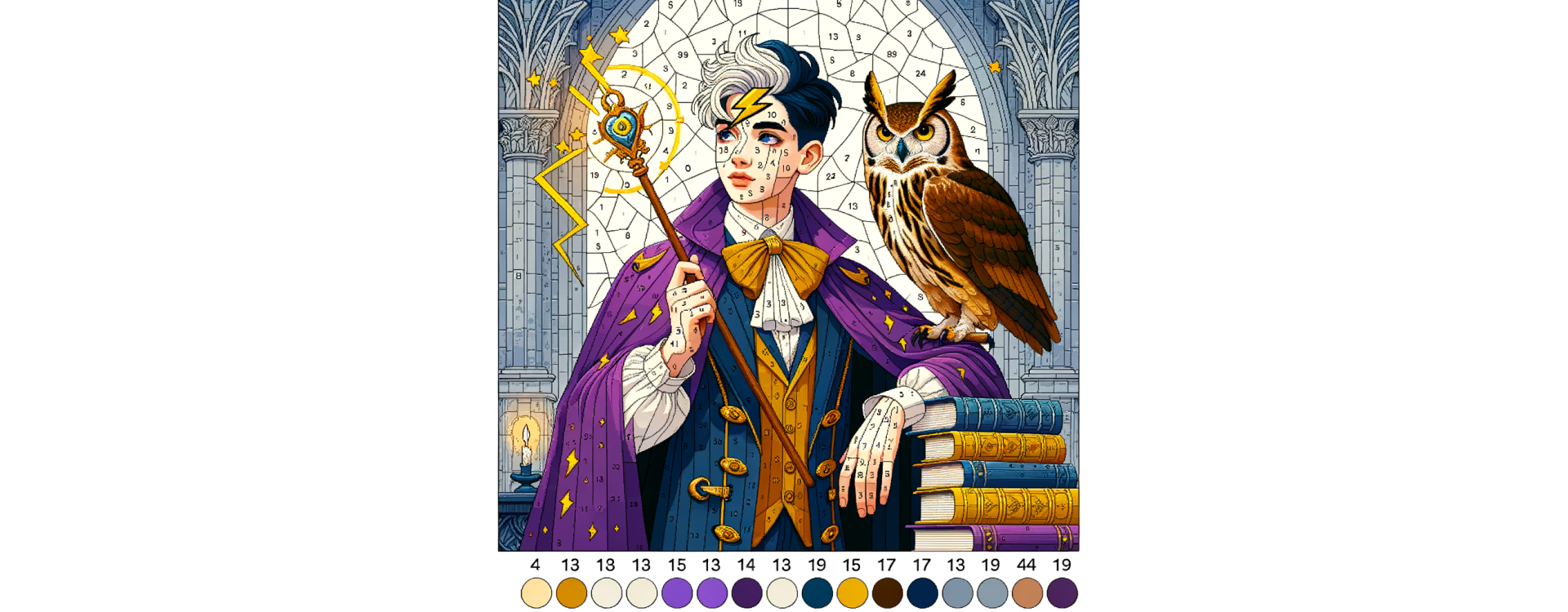 Unleash Your Inner Magic with our Harry Potter Paint by Number Kits
